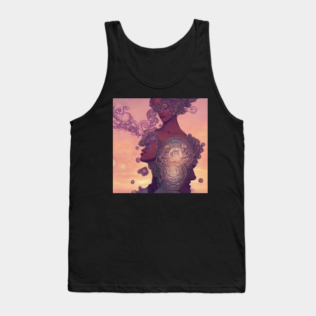 sculpture Tank Top by Ninjuhdelic